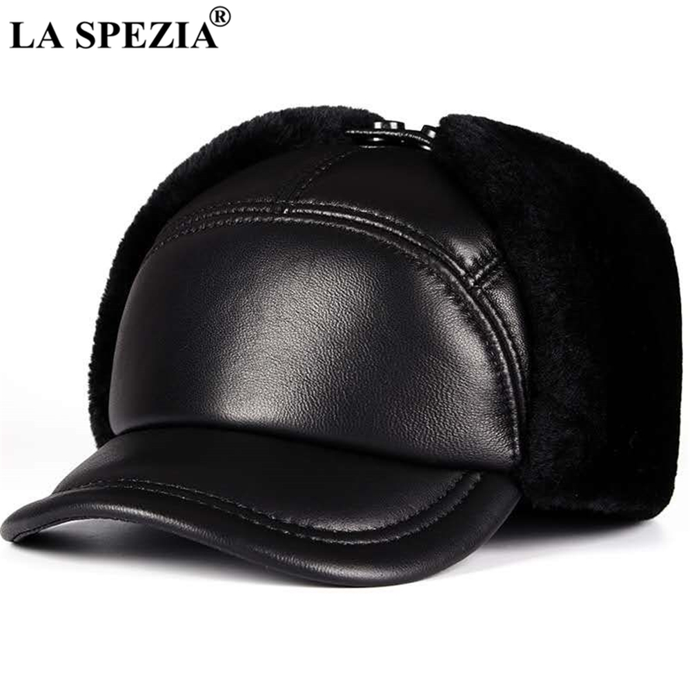 LA SPEZIA Winter Hat Men Genui - Winter Trapper Hat ulasan dan harga