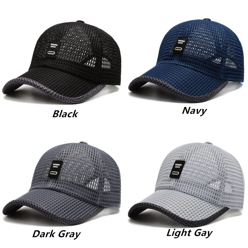 Men Women Summer Full Mesh Qui - Trucker Cap Mesh ulasan dan harga