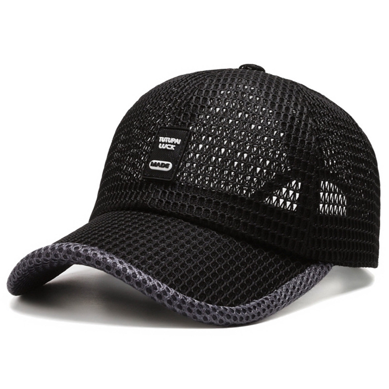 Men Women Summer Full Mesh Qui - Trucker Cap Mesh ulasan dan harga