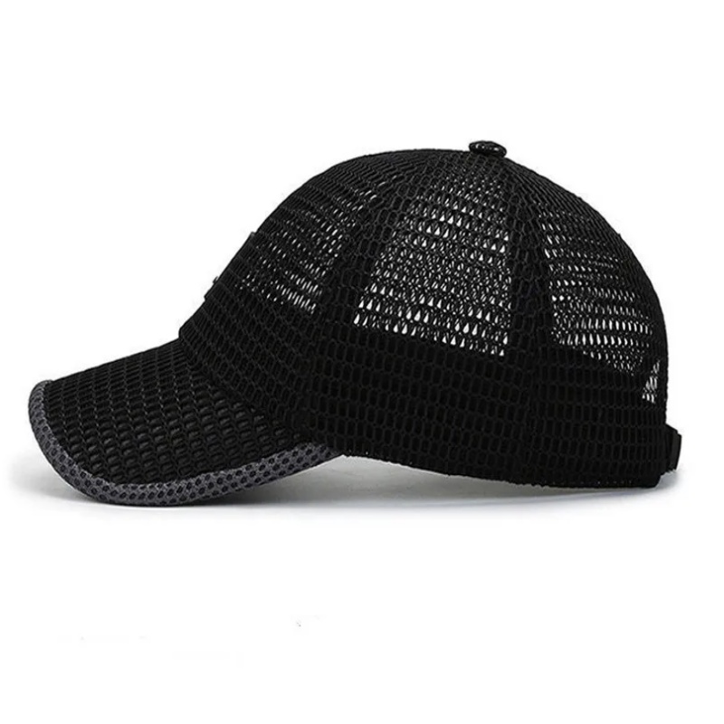 Men Women Summer Full Mesh Qui - Trucker Cap Mesh ulasan dan harga