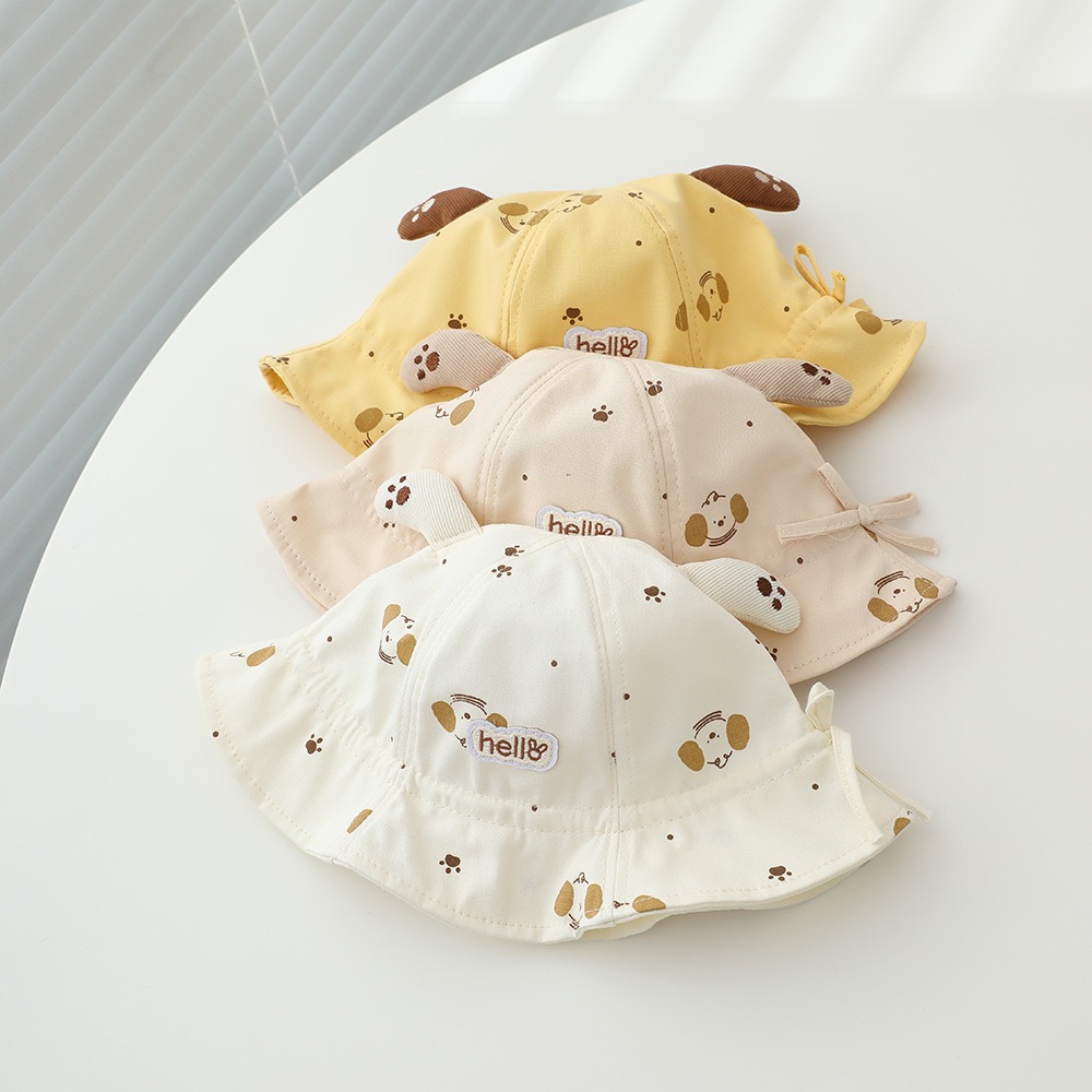 Baby Fishing Cap Spring Autumn - Bucket Hat Cotton ulasan dan harga