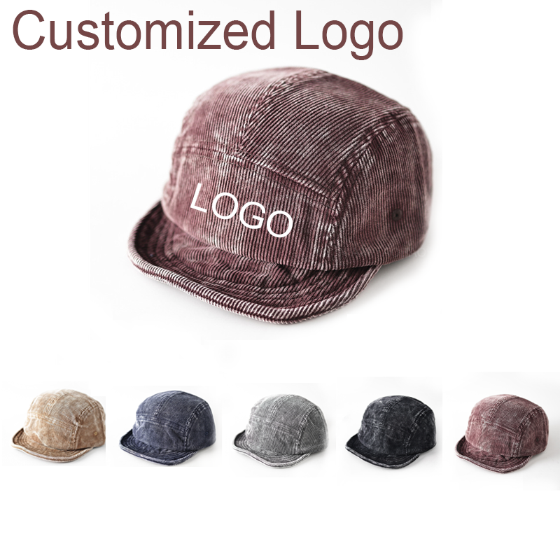 Retro Old Corduroy 5-panel Sho - Corduroy Cap 5 Panel ulasan dan harga