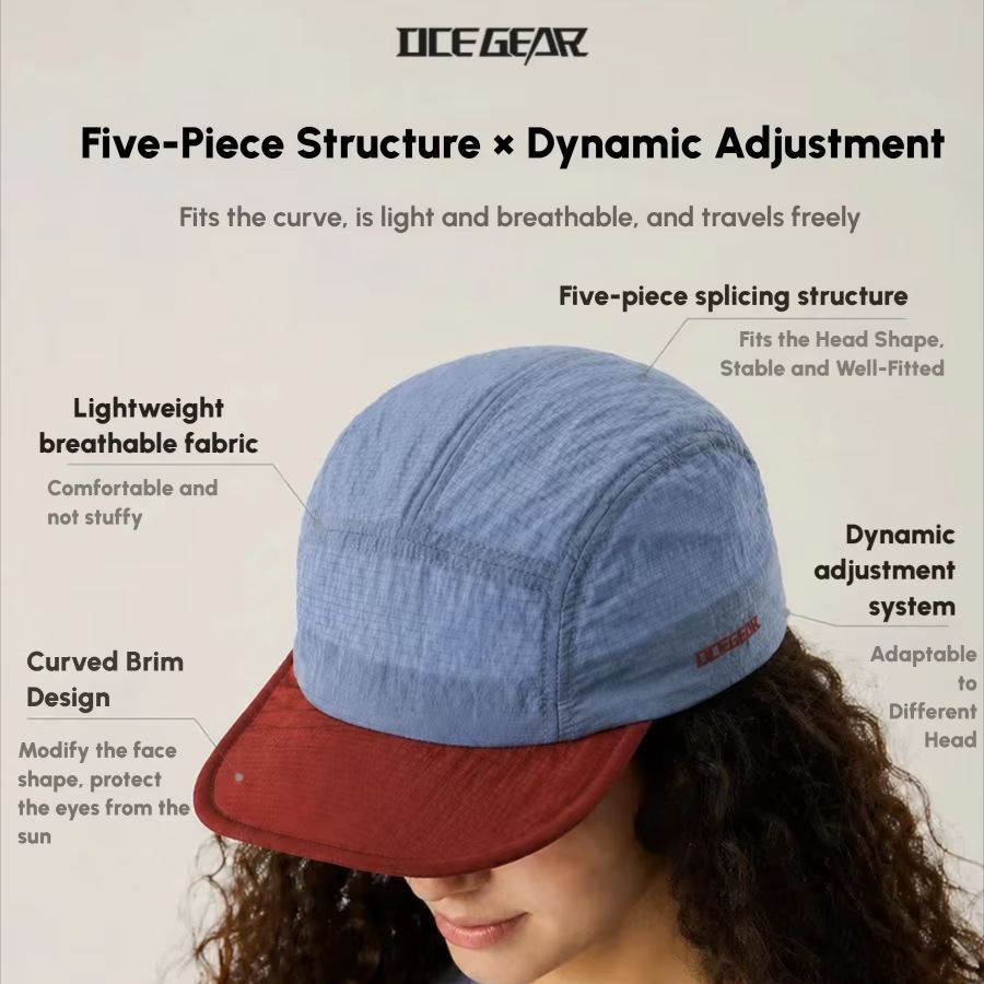 30g Ultralight 5 Panel Hiking  - Corduroy Cap 5 Panel ulasan dan harga
