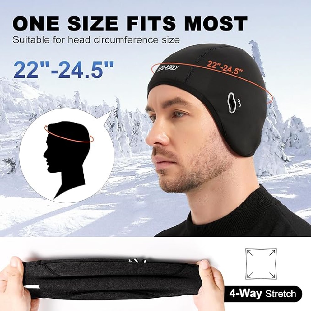 Winter Skull Cap Helmet Liner, - Skull Cap Helmet Liner ulasan dan harga