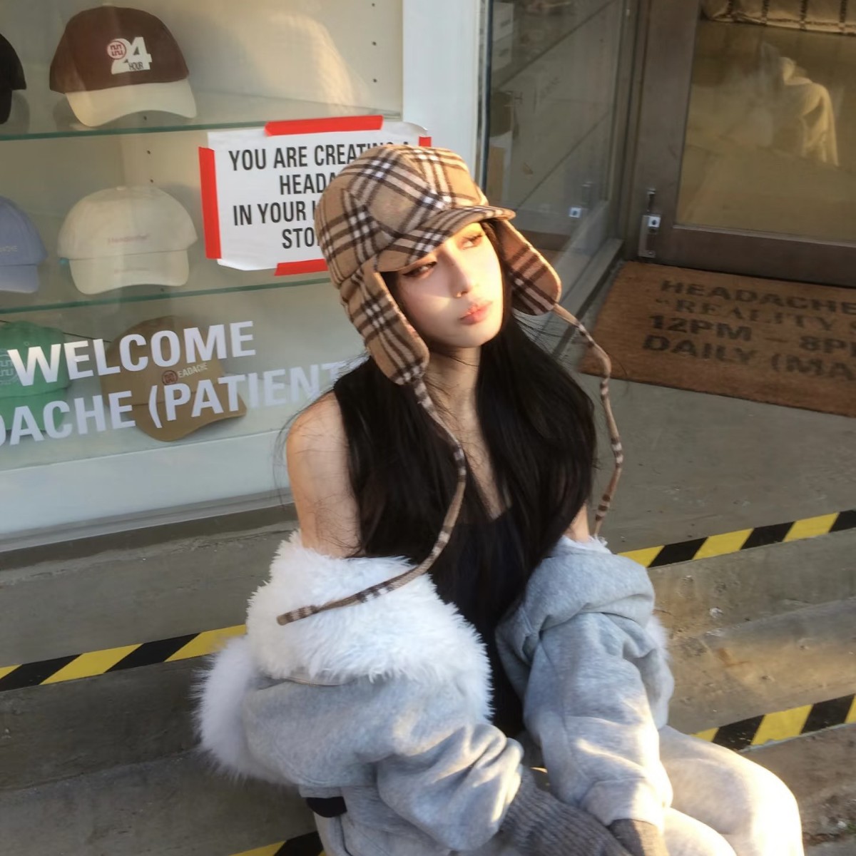 Women's New Winter Trapper Hat - Trapper Hat Ear Flap ulasan dan harga