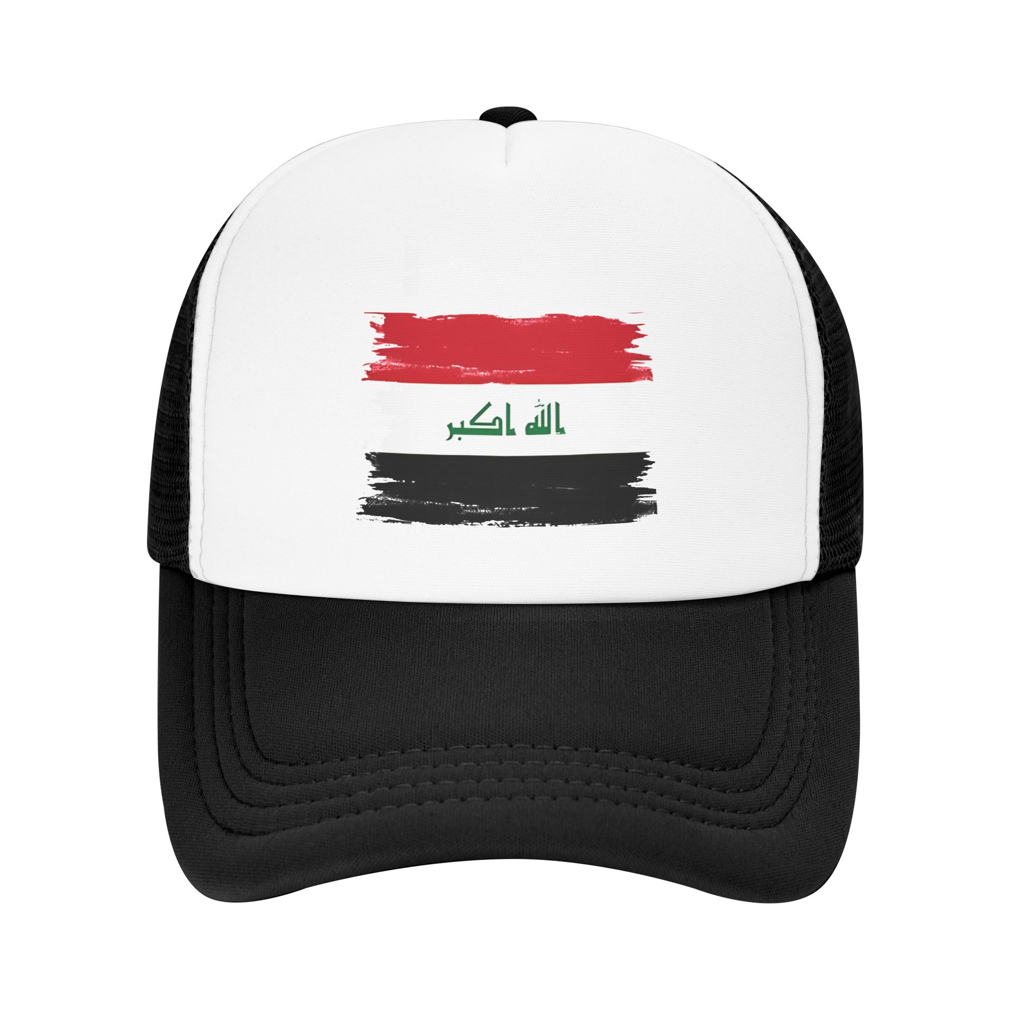 Mesh Sun Hats Iraq Flag Nation - Trucker Cap Mesh ulasan dan harga