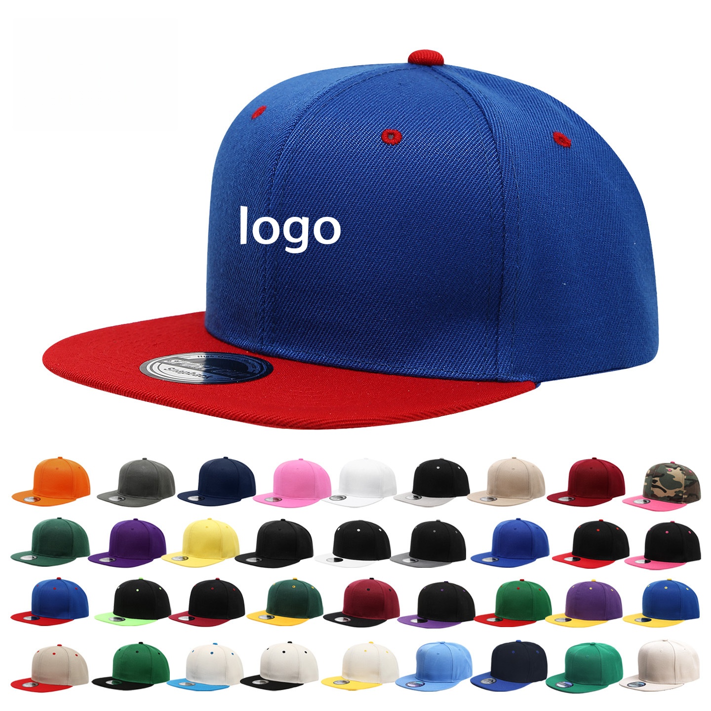Custom Logo Snapback Caps Men  - Snapback Hat Flat ulasan dan harga