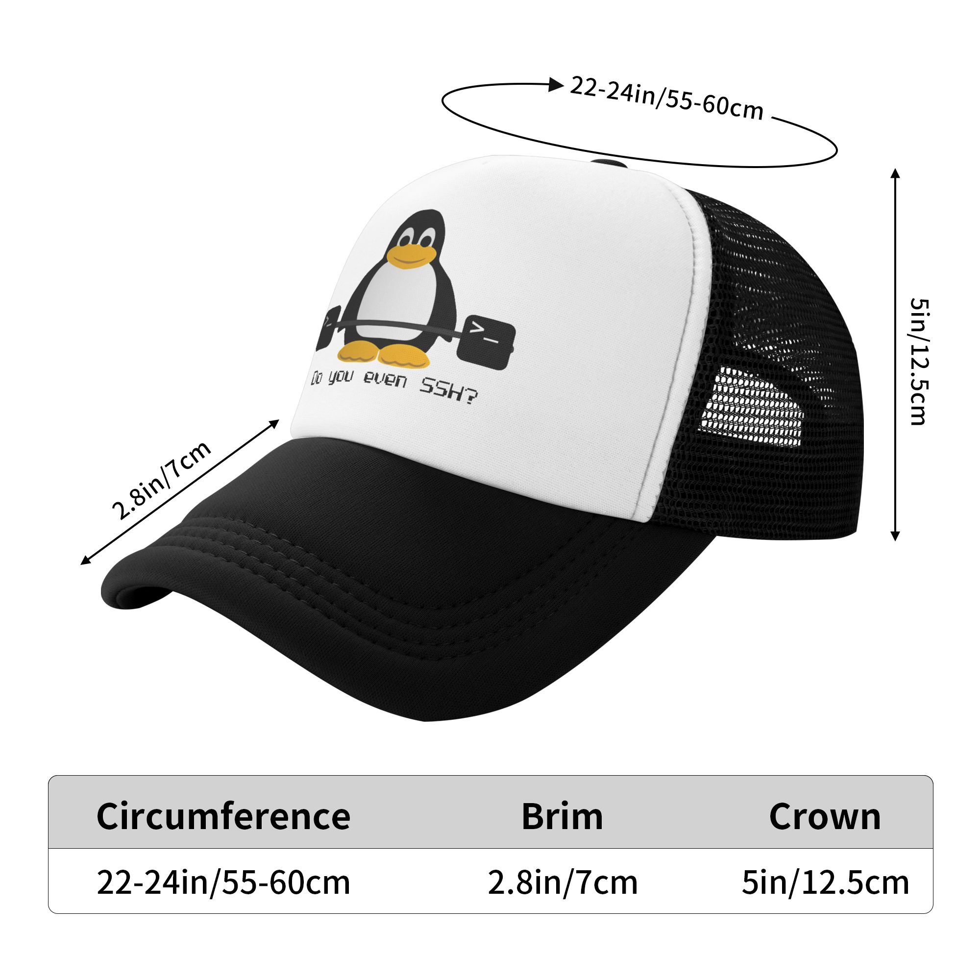 Do You Even Ssh  Mesh Sun Hats - Trucker Cap Mesh ulasan dan harga