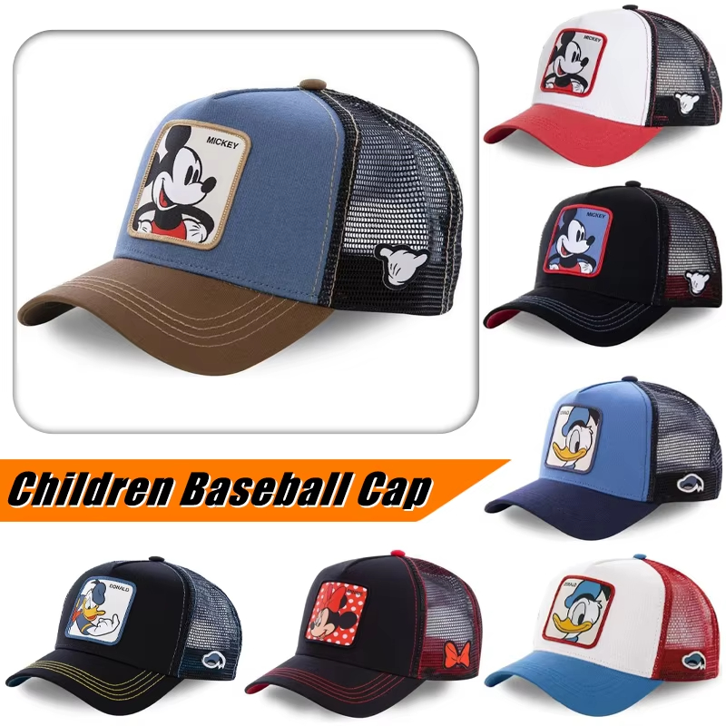 Mickey Baseball Cap Anime Cart - Trucker Cap Mesh ulasan dan harga