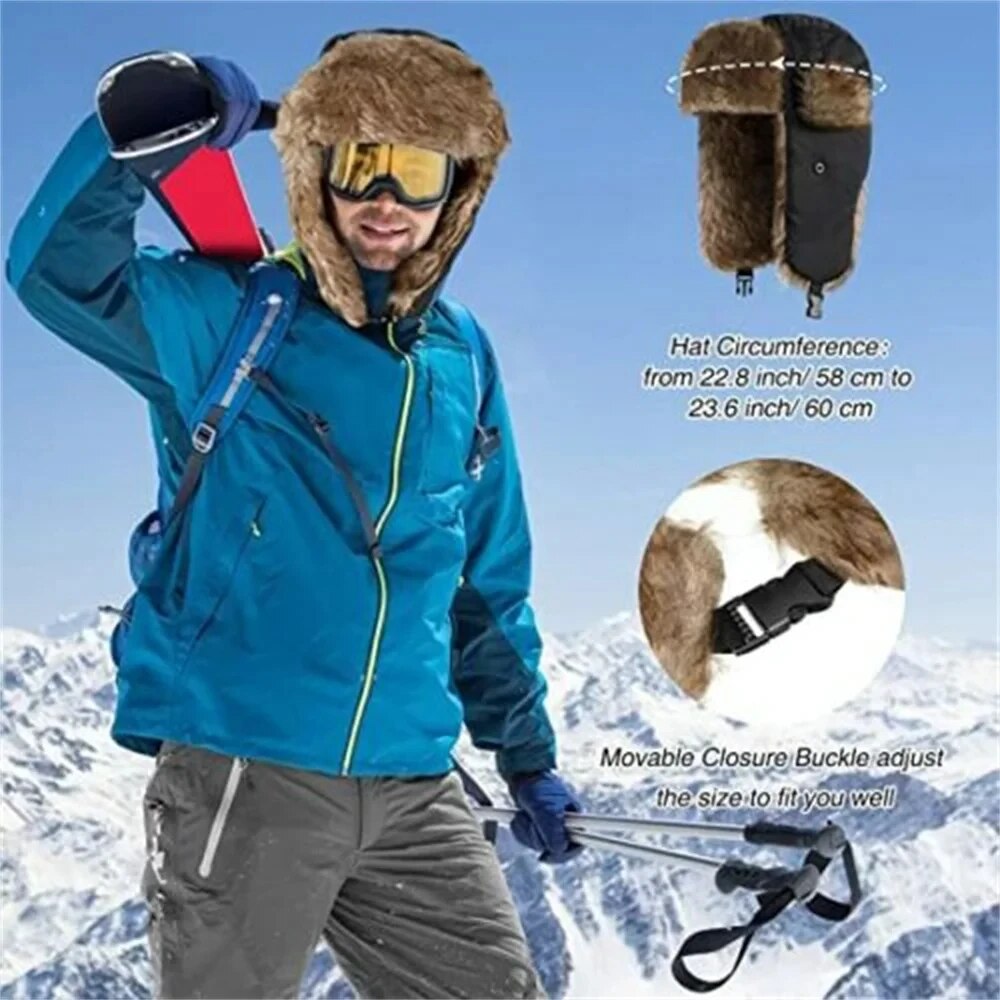 Men's Winter Trapper Aviator T - Trapper Hat Ear Flap ulasan dan harga