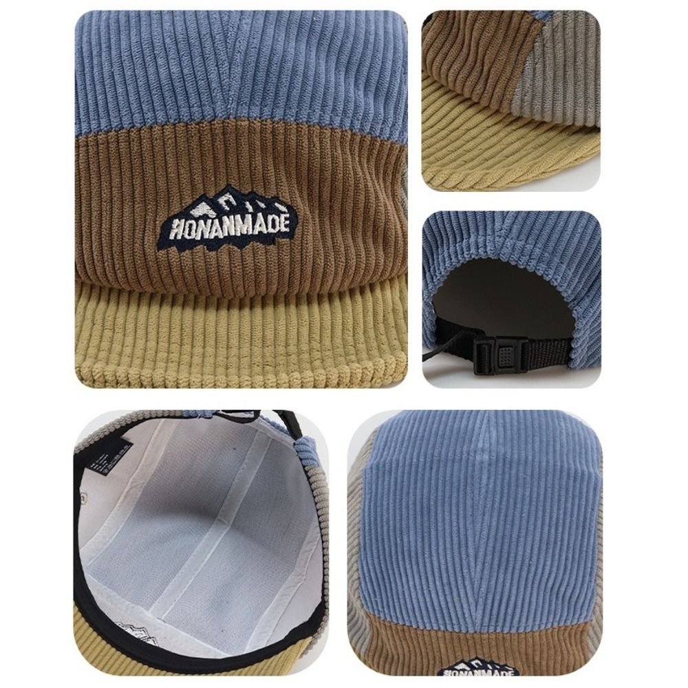 Retro Corduroy Baseball Cap St - Corduroy Cap 5 Panel ulasan dan harga