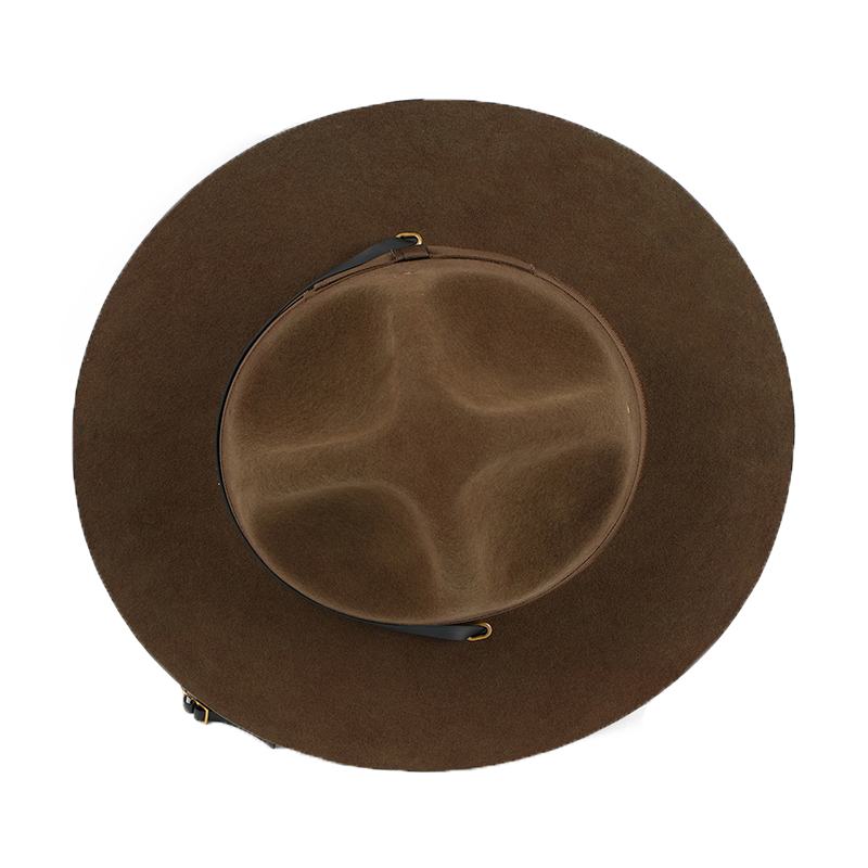 Woolen Top Hat Instructor Hat  - Fedora Hat Wool ulasan dan harga