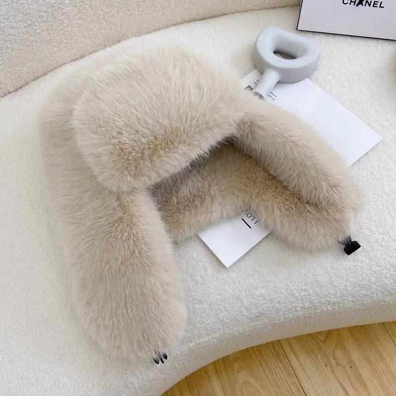 2025 New Winter Women Faux Fur - Trapper Hat Ear Flap ulasan dan harga