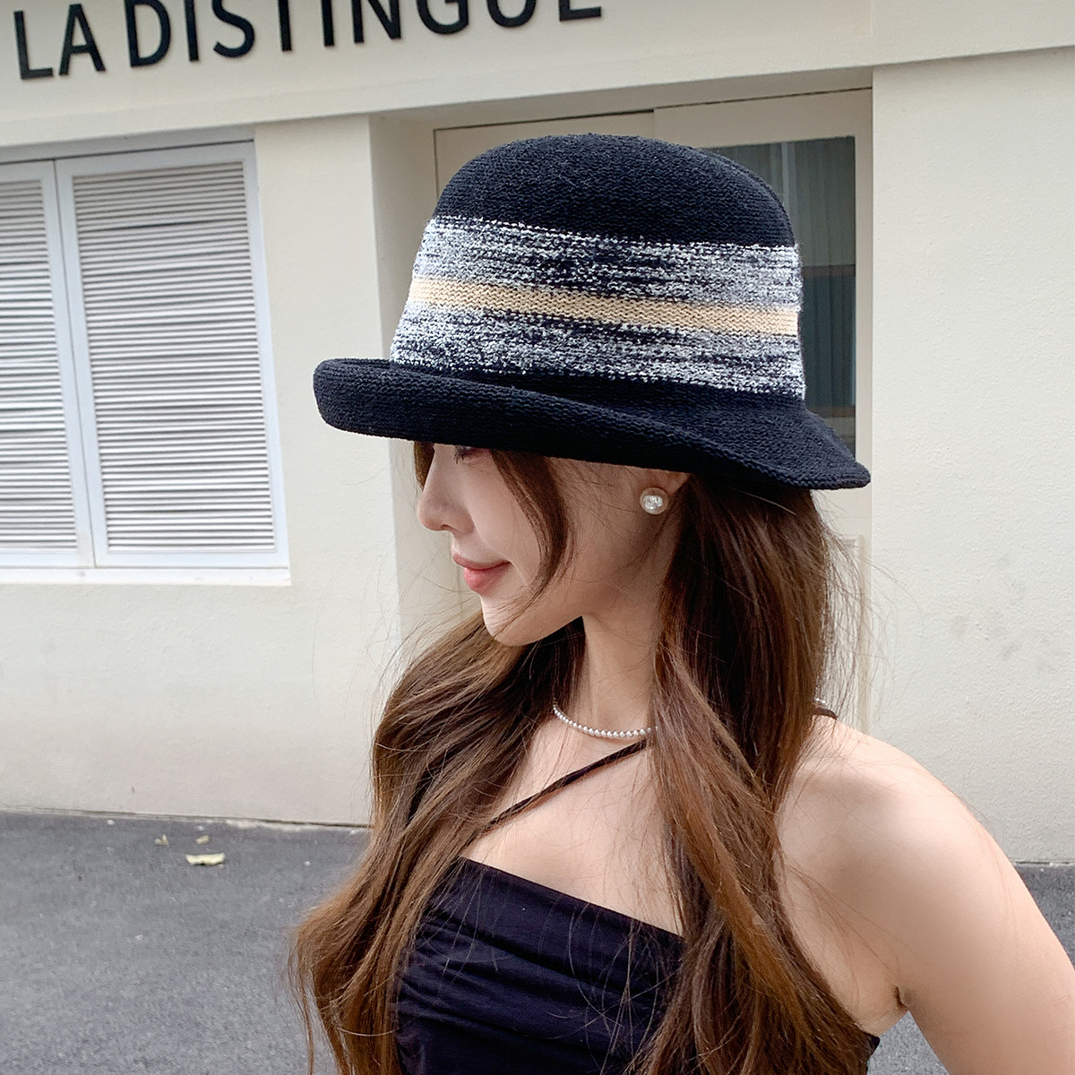 Straw  Fedora Hat  Bowler hat  - Fedora Hat Wool ulasan dan harga
