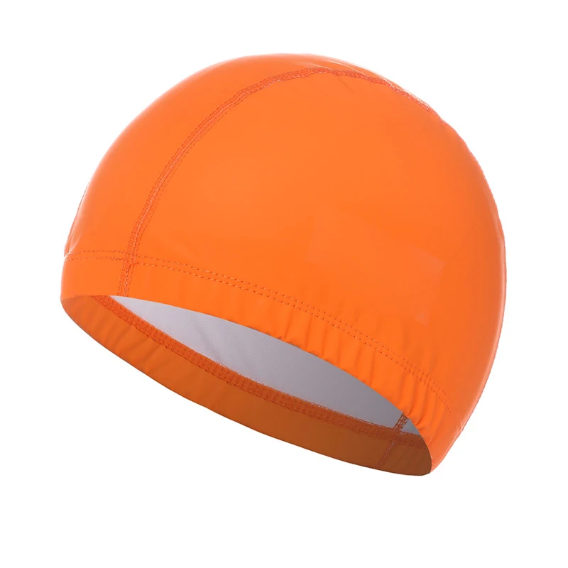 PU Coated Swimming Cap Unisex  - Swim Hat Silicone ulasan dan harga