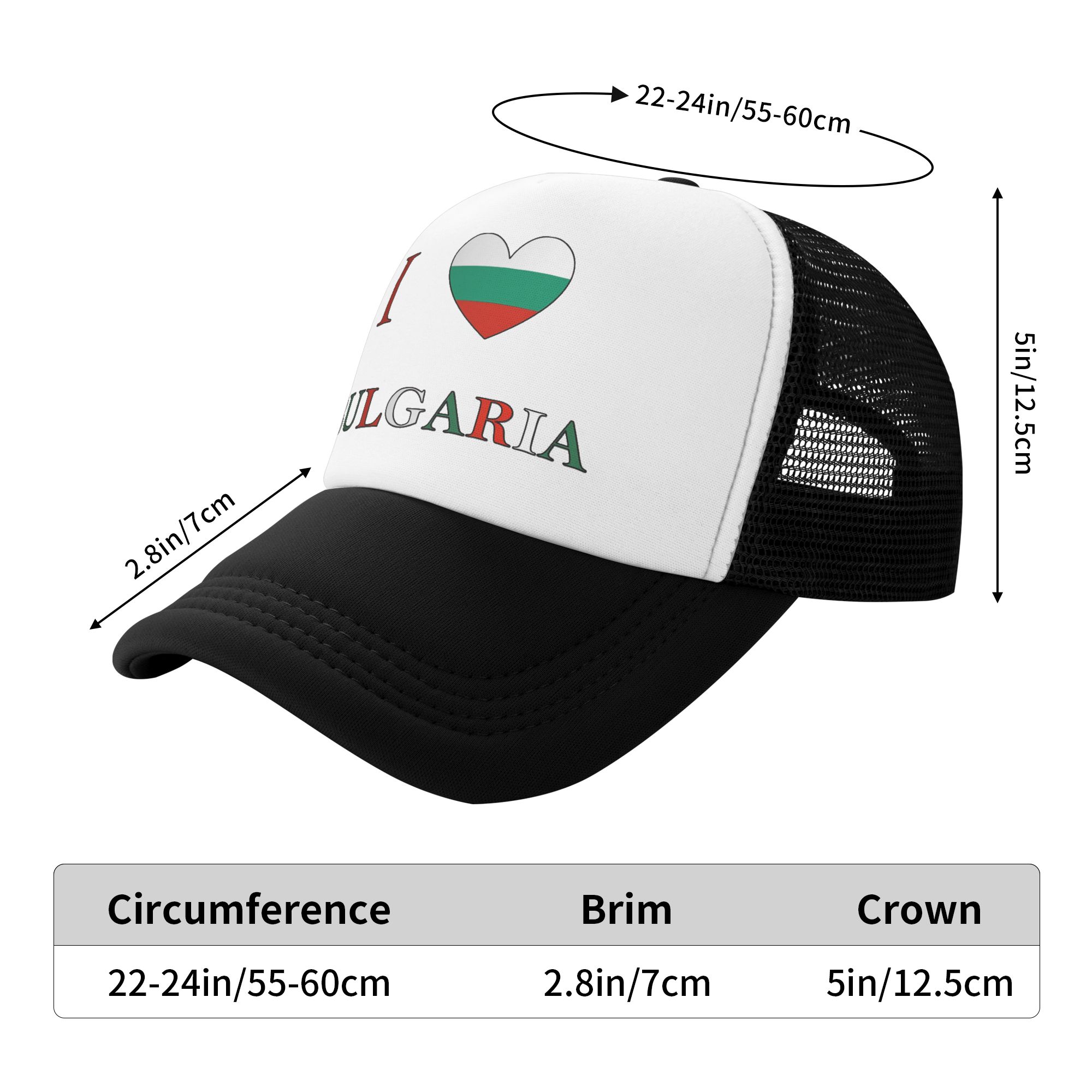 I Love Bulgaria  Sun Hats  Vin - Trucker Cap Mesh ulasan dan harga
