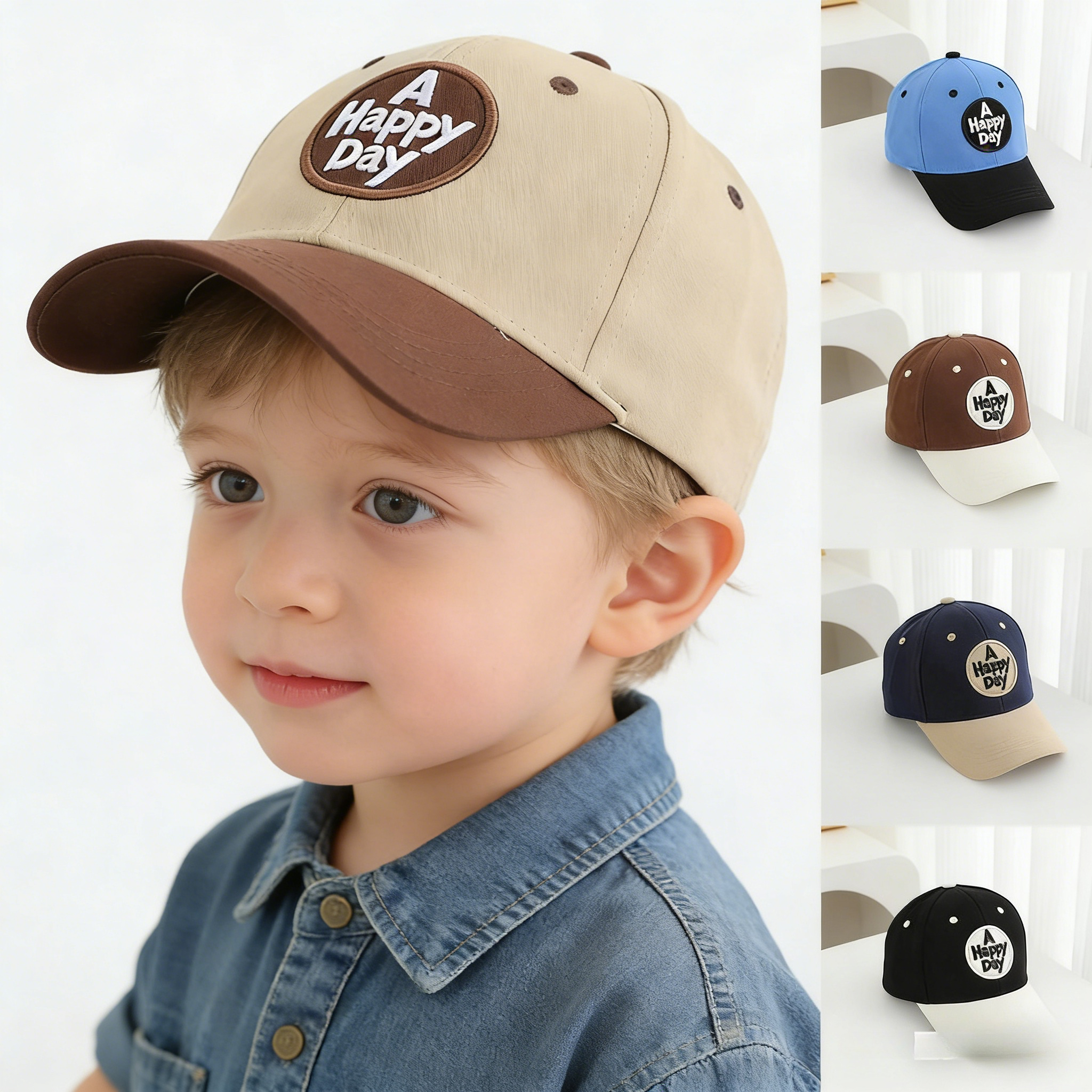 Letter Patchwork Baseball Cap  - Visor Sun Hat ulasan dan harga