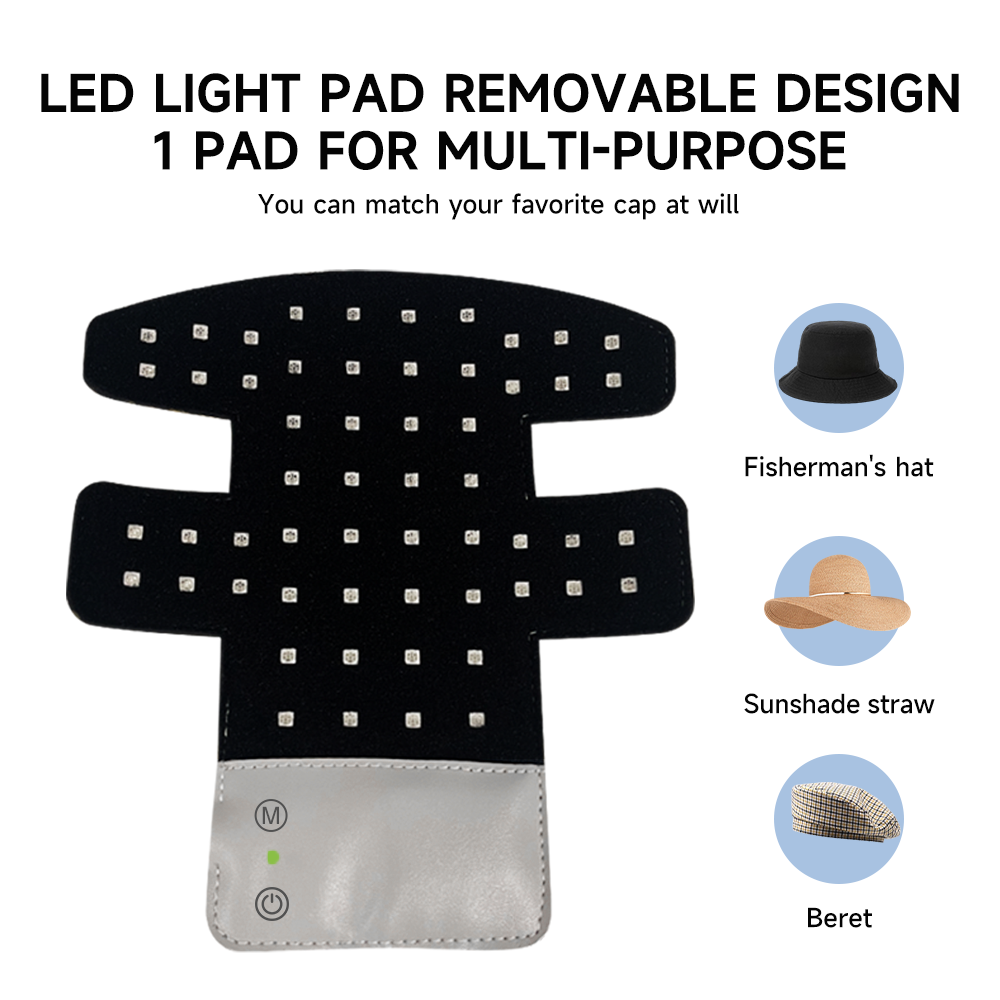 660nm&850nm Red Light Therapy  - Snapback Hat Flat ulasan dan harga