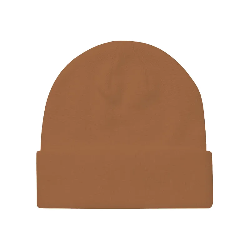 Women Unisex Knit Cuffed Plain - Beanie Cuffed Knit ulasan dan harga