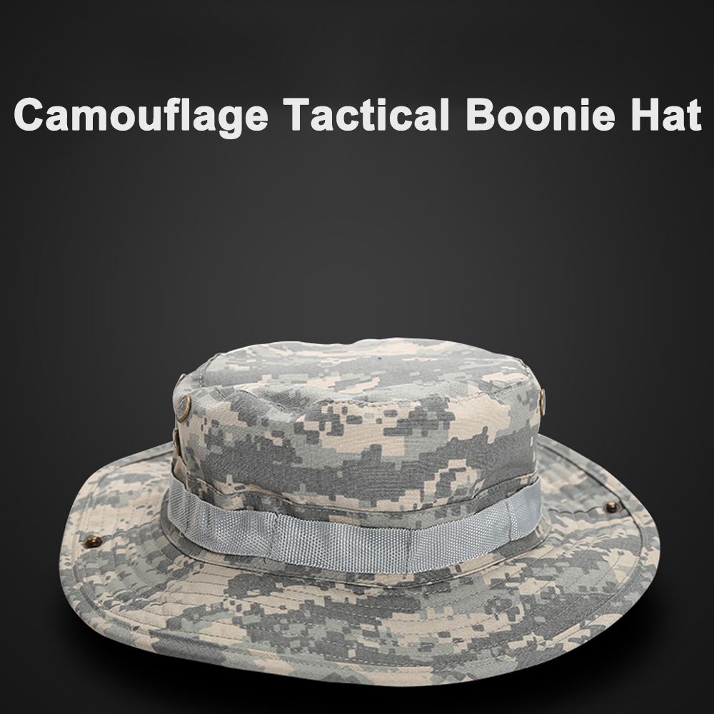 Wide Brim Camouflage Tactical  - Boonie Hat Tactical ulasan dan harga