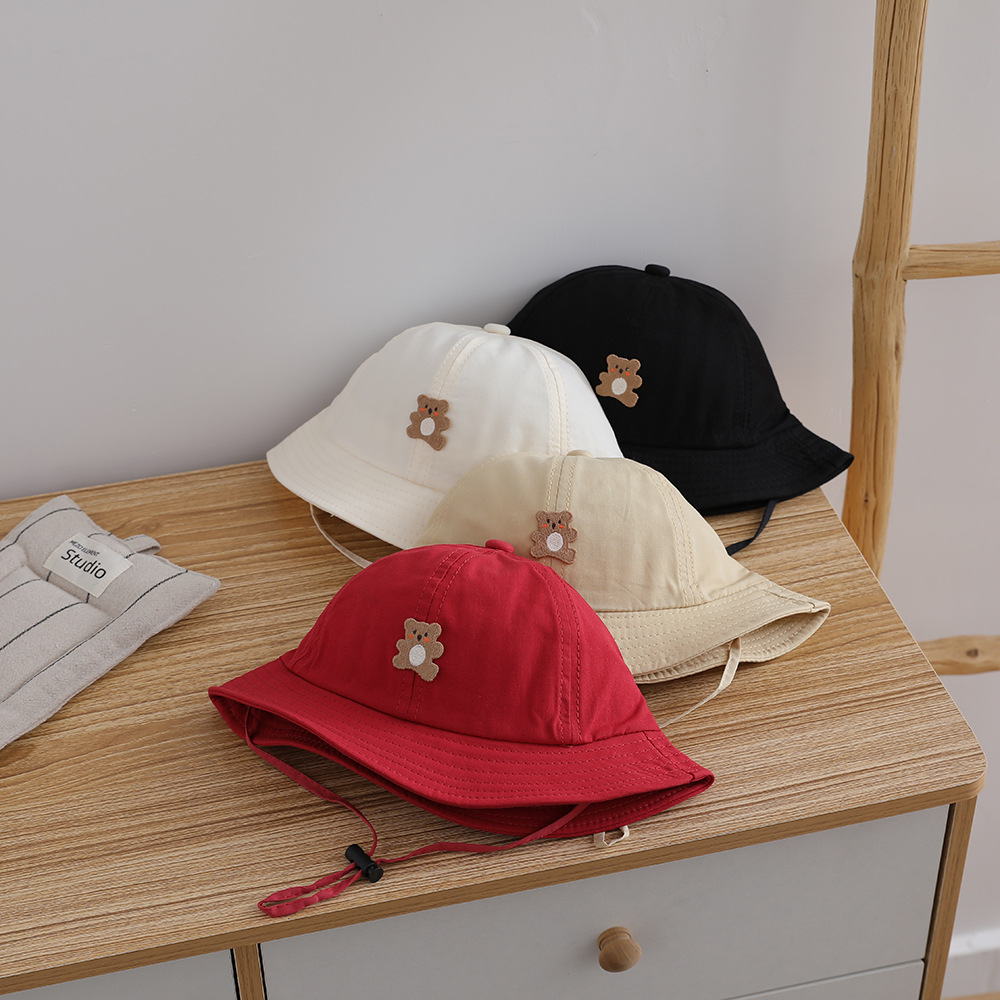 Kids Sun Protection Outdoor Le - Bucket Hat Cotton ulasan dan harga