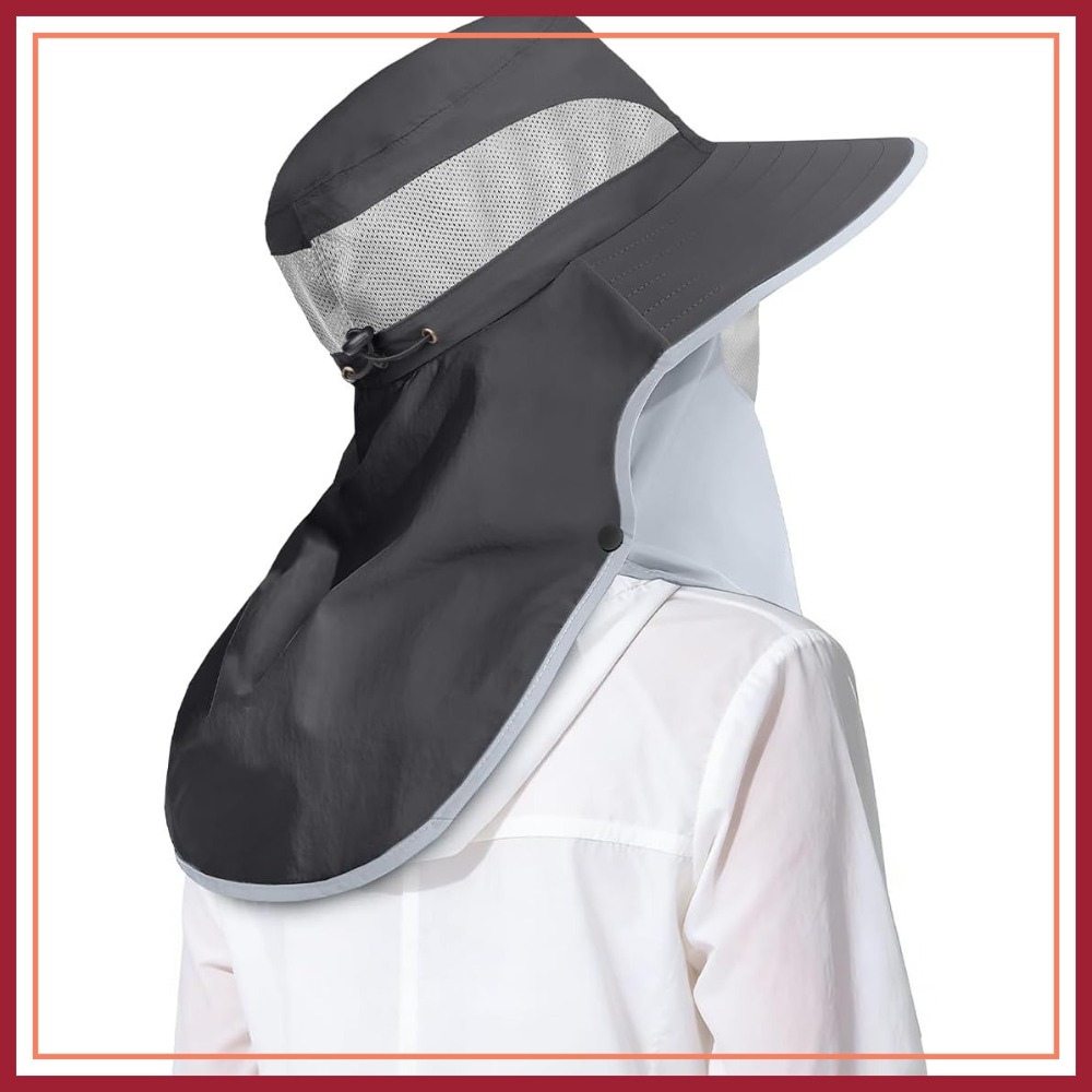 Men&Women Wide Brim Fishing Po - Sun Hat Wide Brim ulasan dan harga
