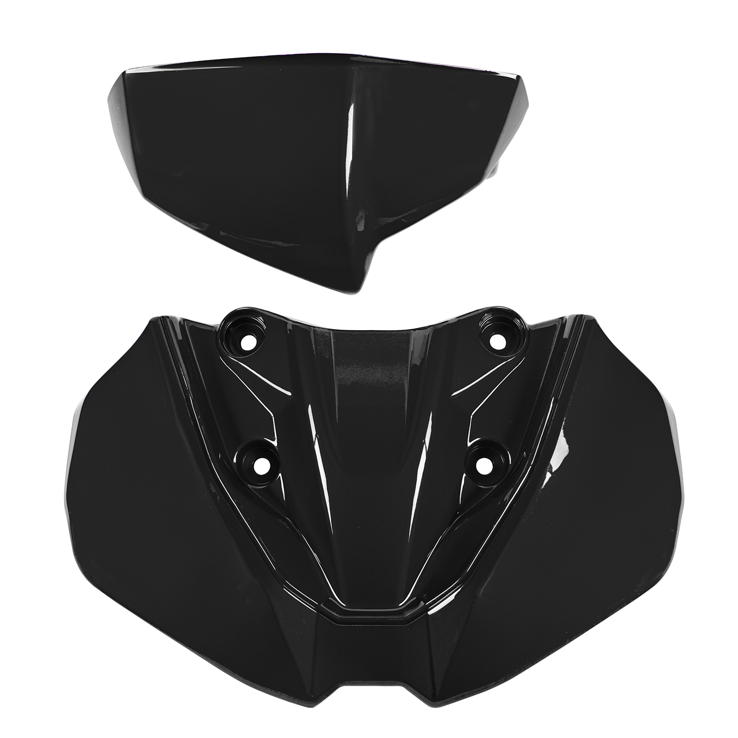 Motorcycle Front Extender Cowl - Visor Sun Hat ulasan dan harga