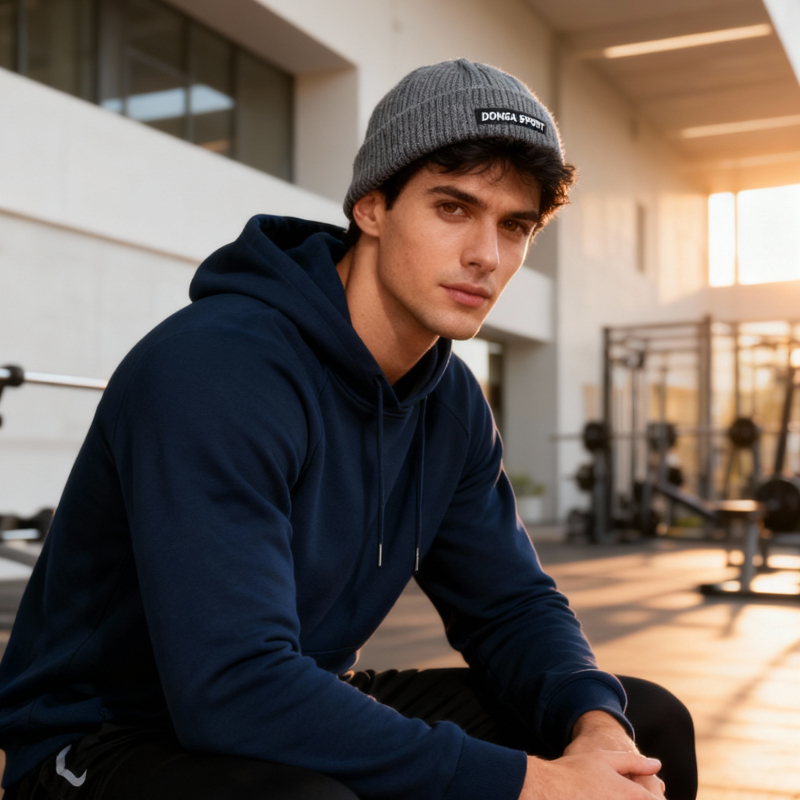 1pc Winter Warm Beanie for Men - Beanie Cuffed Knit ulasan dan harga